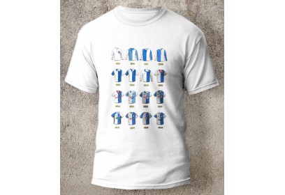 Blackburn Rovers FC Retro Football Shirts T-Shirt 